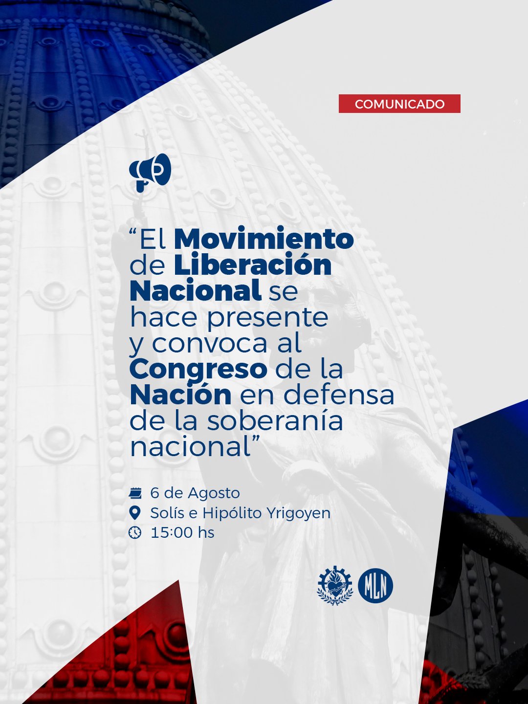 Convocatoria. Marcha en defensa de la Soberanía Nacional