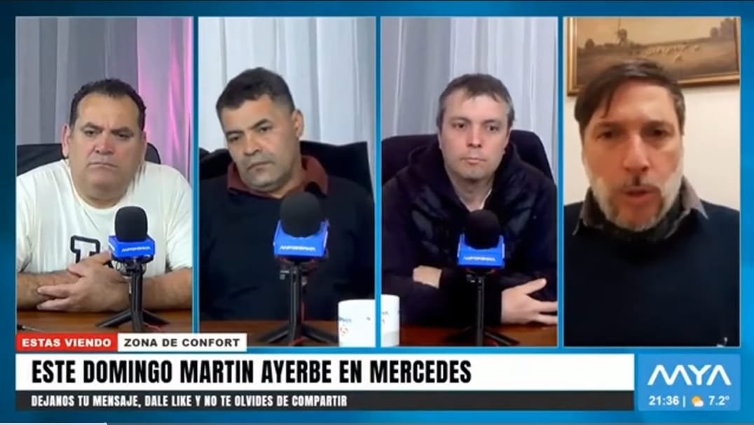 Martín Ayerbe en Mercedes Ya!. La figura del trabajador ha sido reemplazada por la del mediático.