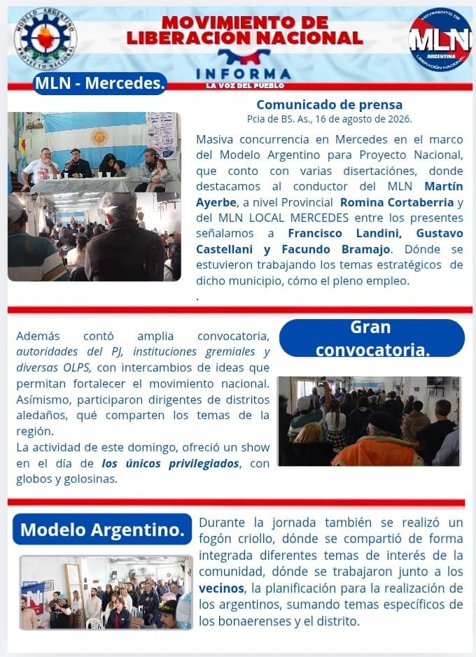 Gacetilla. La voz del Pueblo