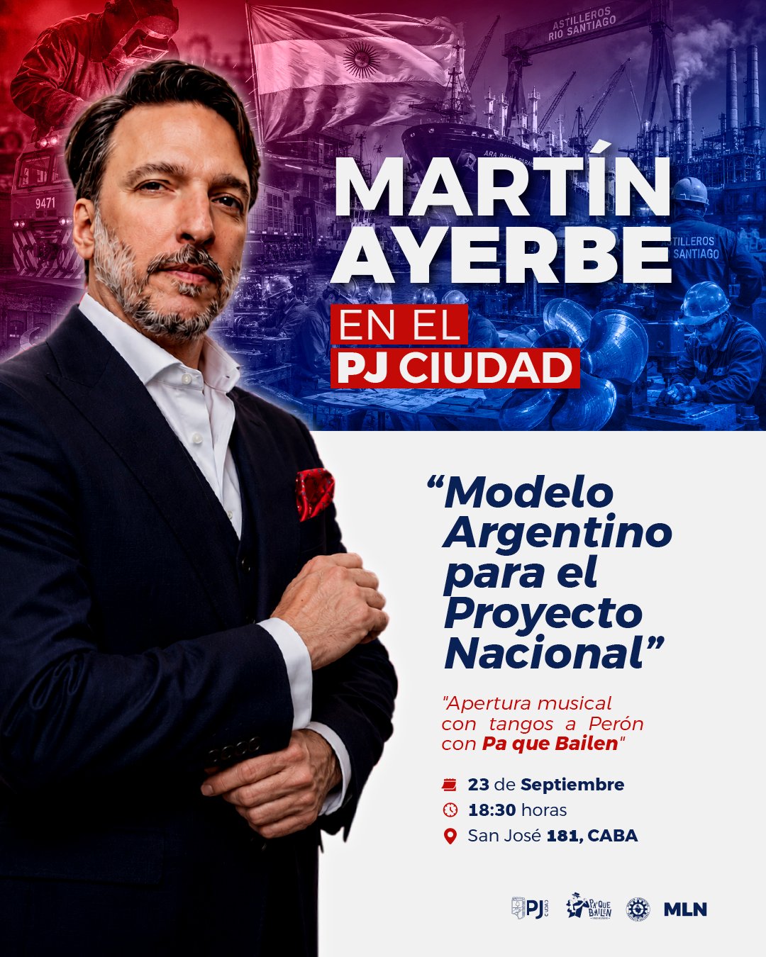 Martín Ayerbe en el PJ Ciudad (CABA)