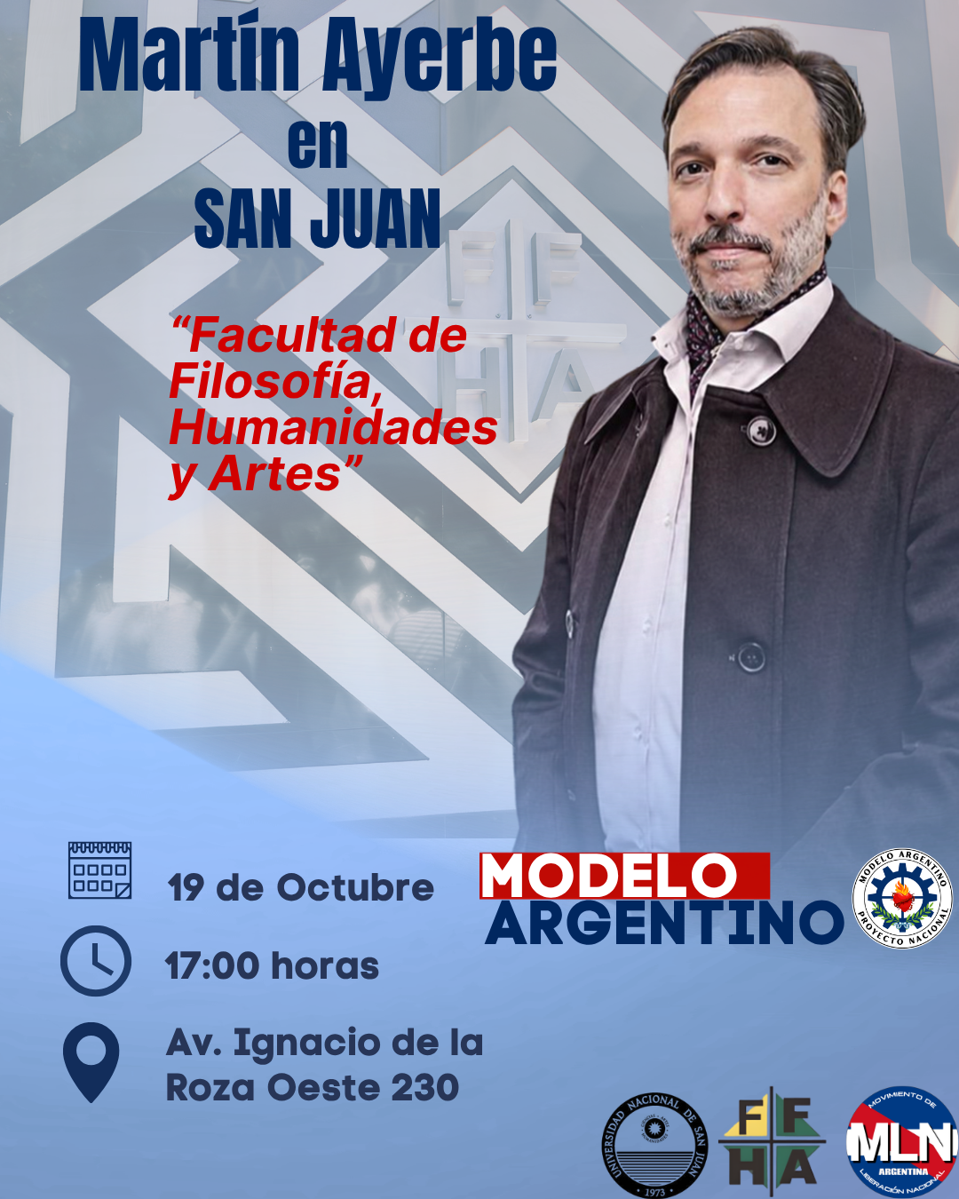 Martín Ayerbe en San Juan